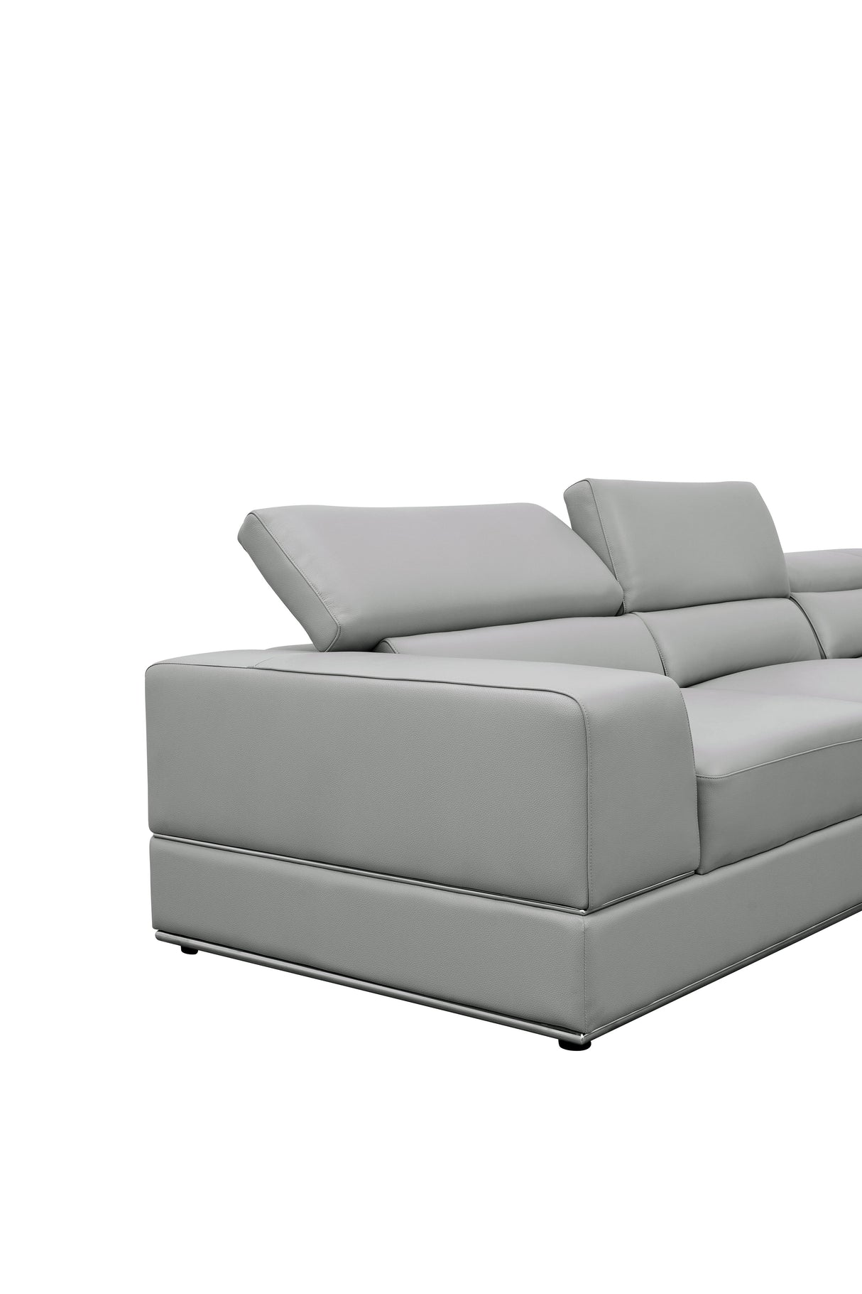 Nella Grey 4-Piece Sectional by New Era Innovations at Eve Furniture