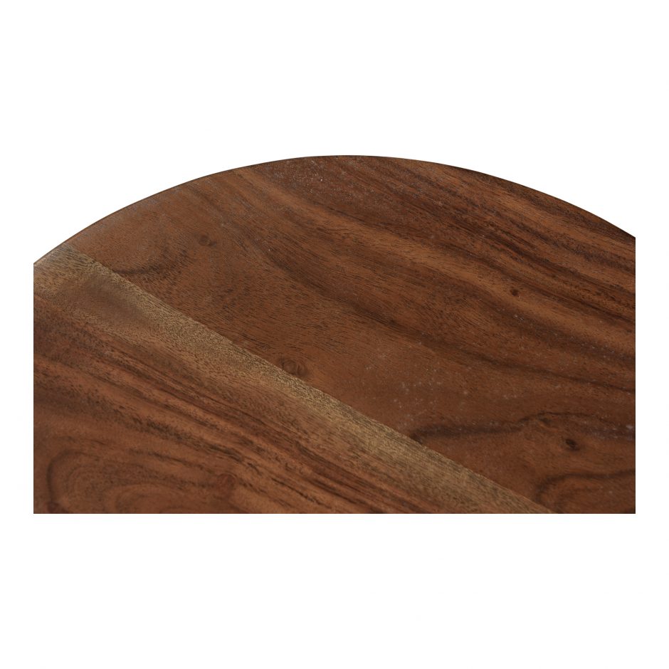 Nels End Table Dark Brown by Moe's Home at Eve Furniture