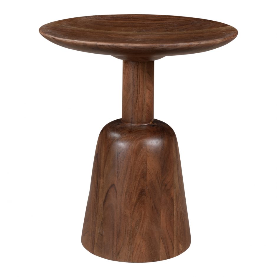 Nels End Table Dark Brown by Moe's Home at Eve Furniture