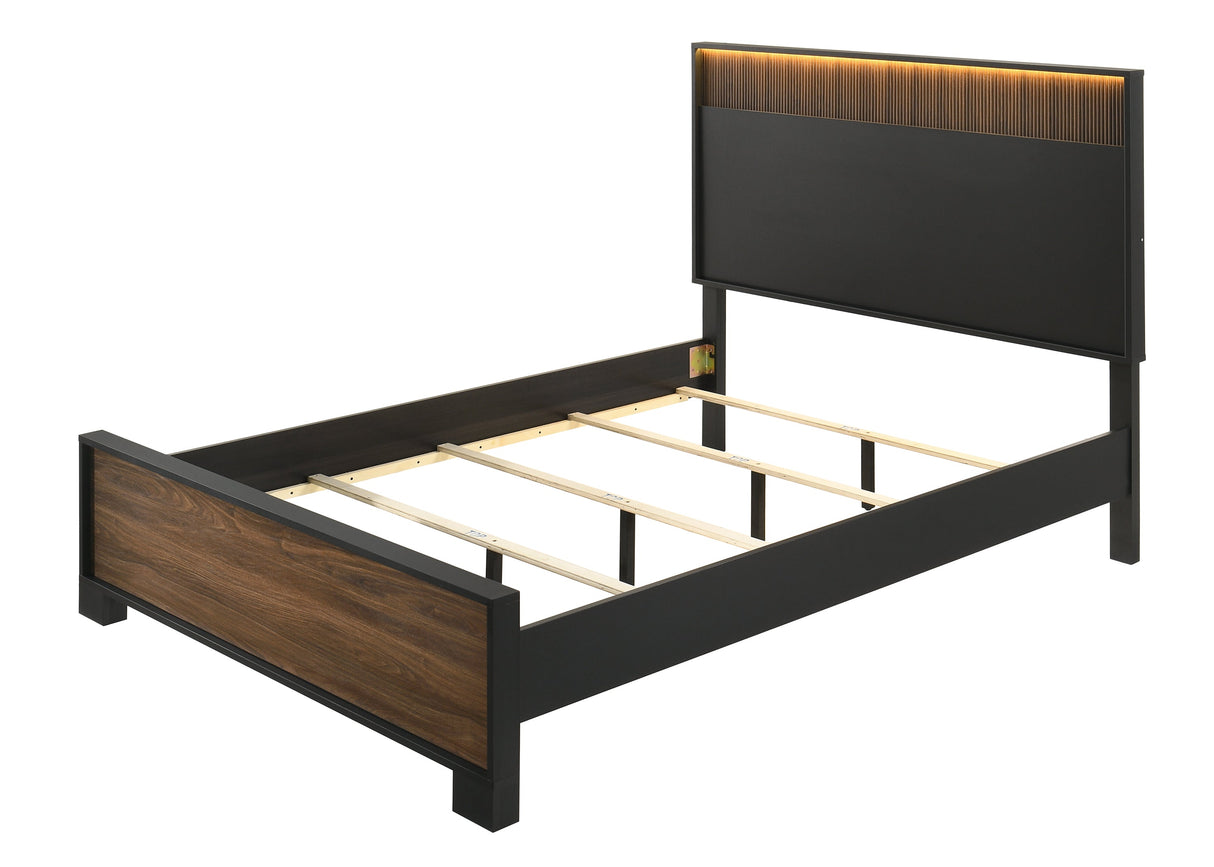 Nemy Brown Panel Bedroom Set by Crown Mark at Eve Furniture