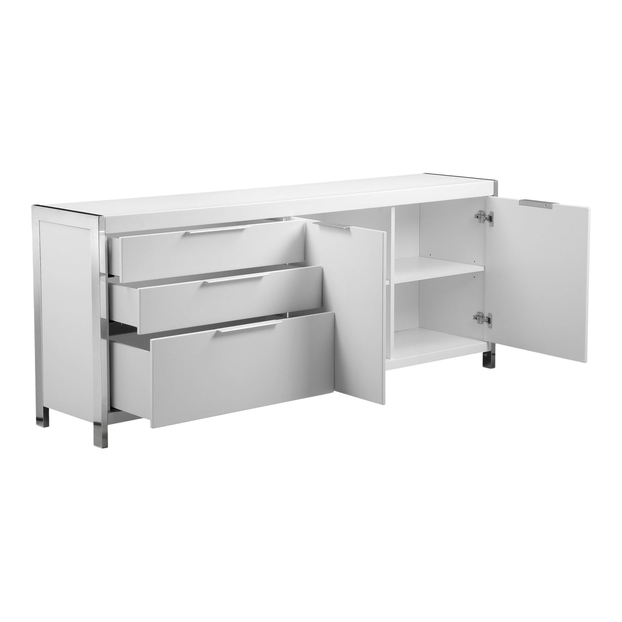 Neo White Sideboard by MOES at Eve Furniture