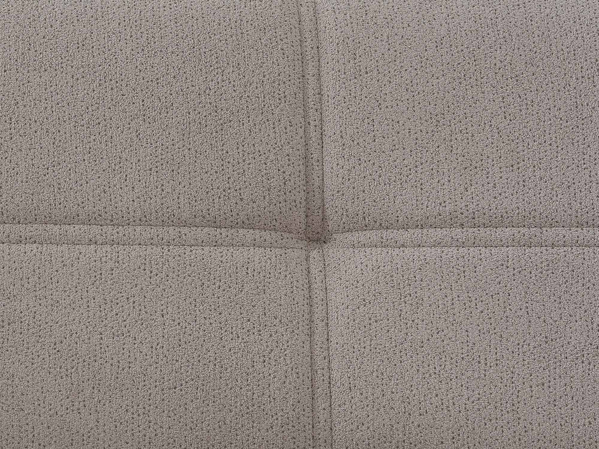 Nero Light Grey Convertible Loveseat by Furnia at Eve Furniture