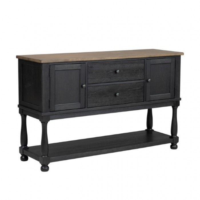 Neue Mills Black Server by Furniture of America at Eve Furniture