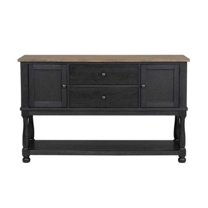 Neue Mills Black Server by Furniture of America at Eve Furniture