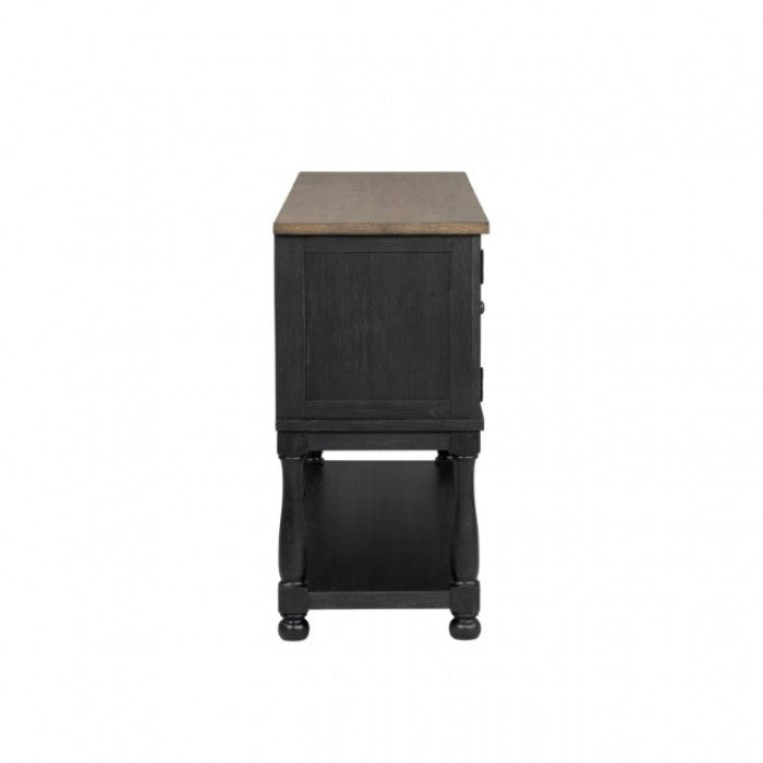 Neue Mills Black Server by Furniture of America at Eve Furniture