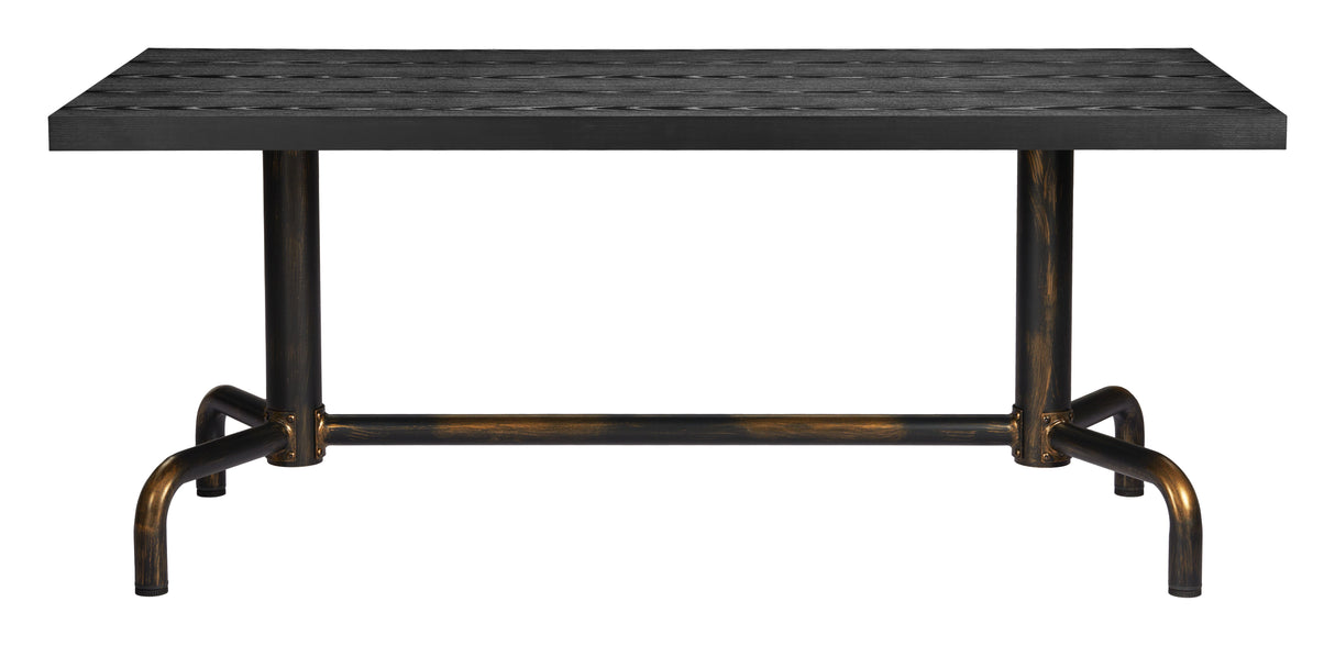 Neum Black Dining Table by Zuomod at Eve Furniture