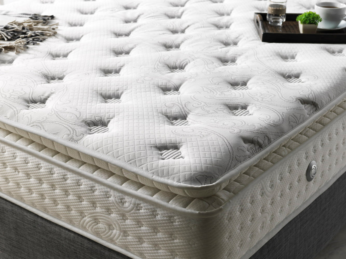 Nevada Storage Bed With Headboard Grey by Furnia at Eve Furniture