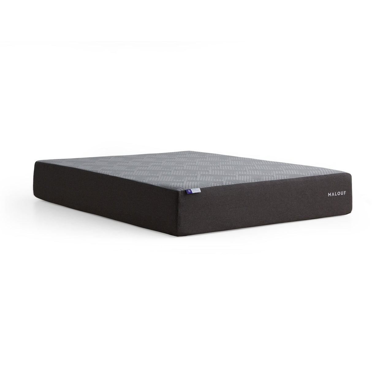 Neve ActivAir Gray Cal King Mattress by Malouf at Eve Furniture