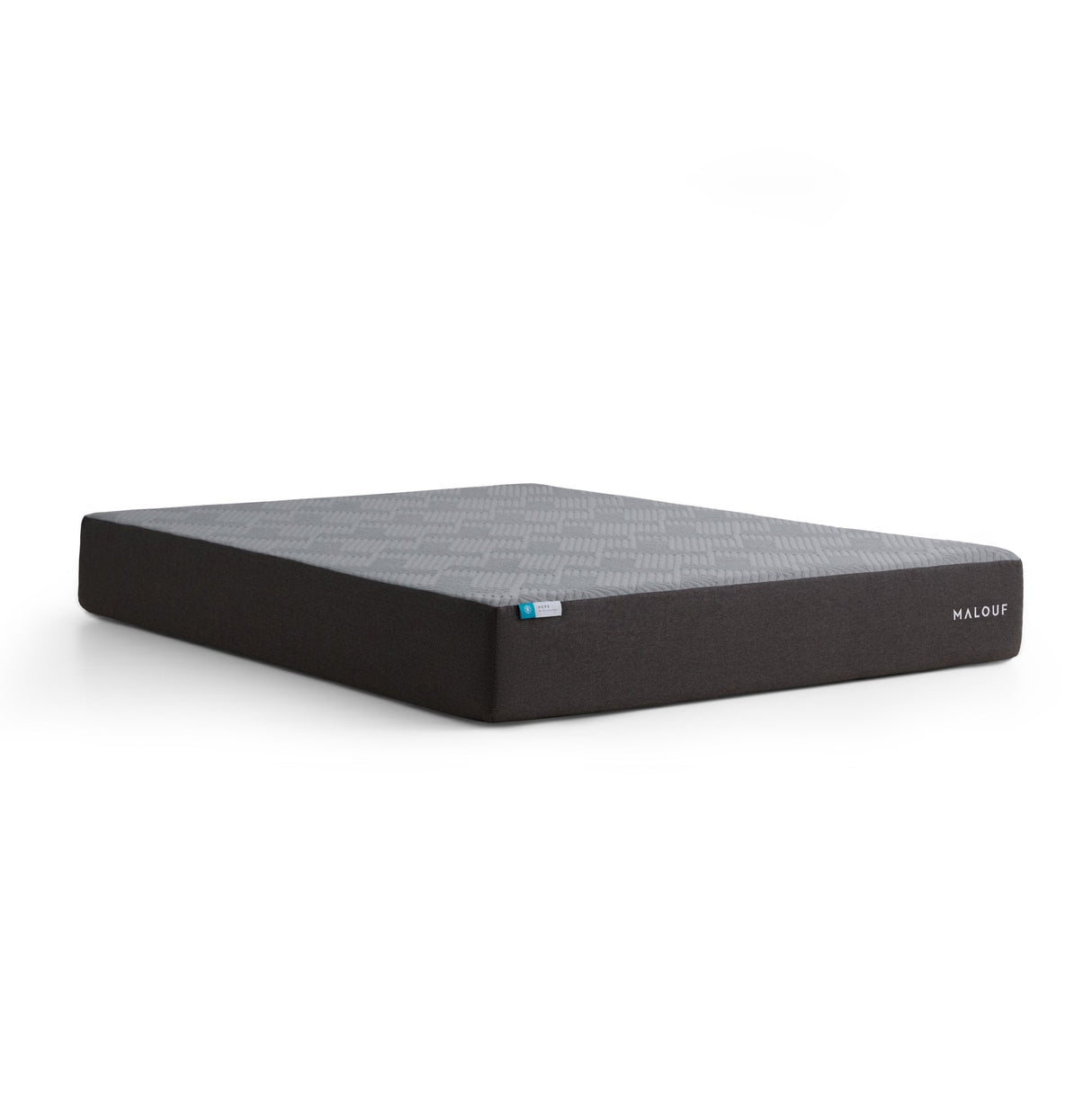 Neve Coolsync Gray Twin XL Mattress by Malouf at Eve Furniture