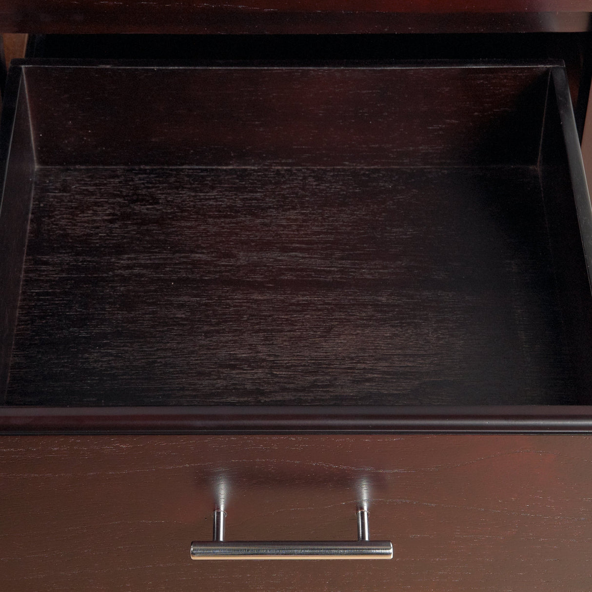 Nevis One Drawer Nightstand in Espresso by Modus Furniture at Eve Furniture