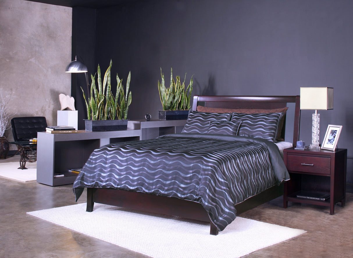 Nevis Twin Low Profile Storage Bed in Espresso by Modus Furniture at Eve Furniture