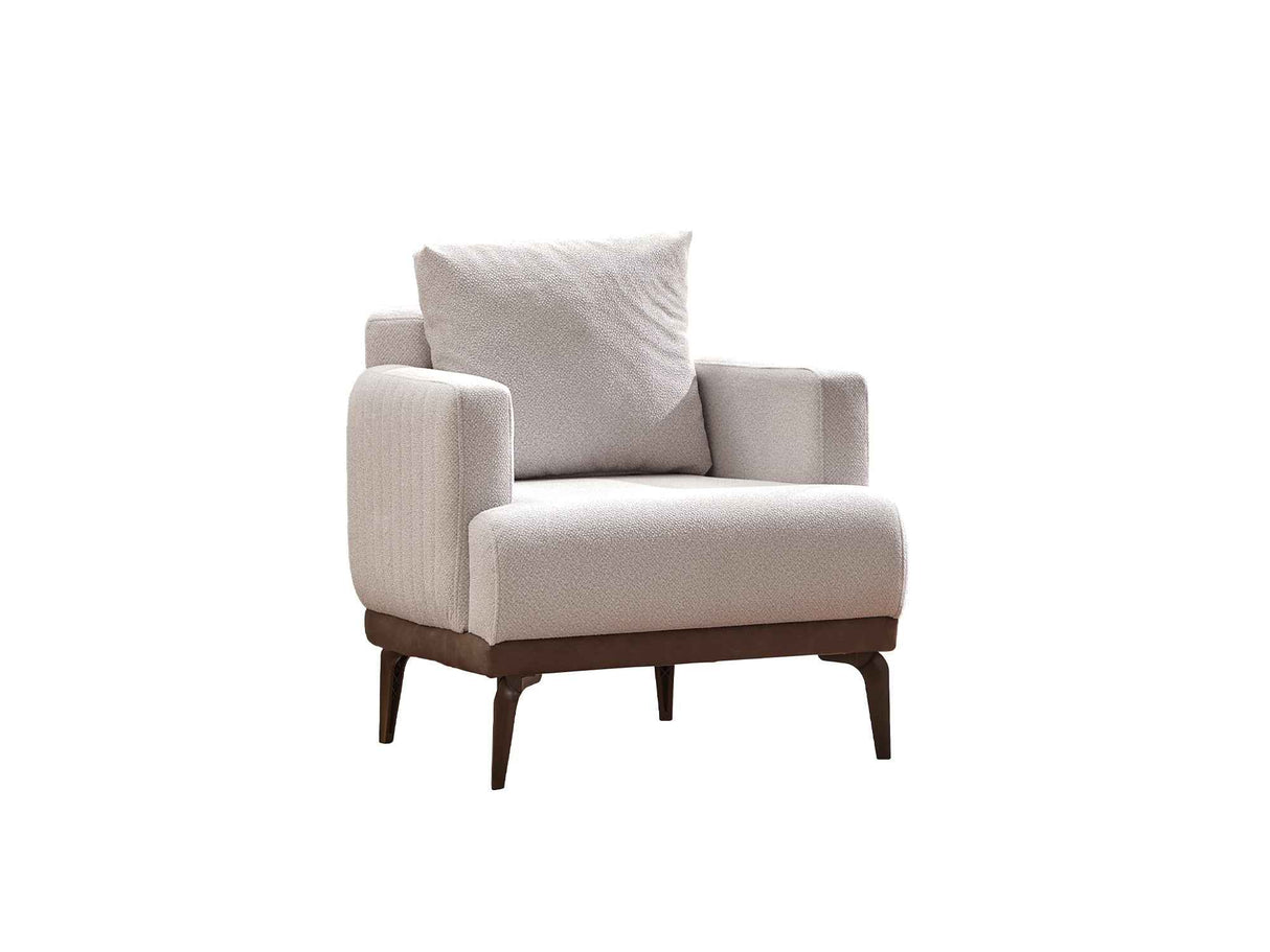New Cream Mood Chair by Furnia at Eve Furniture