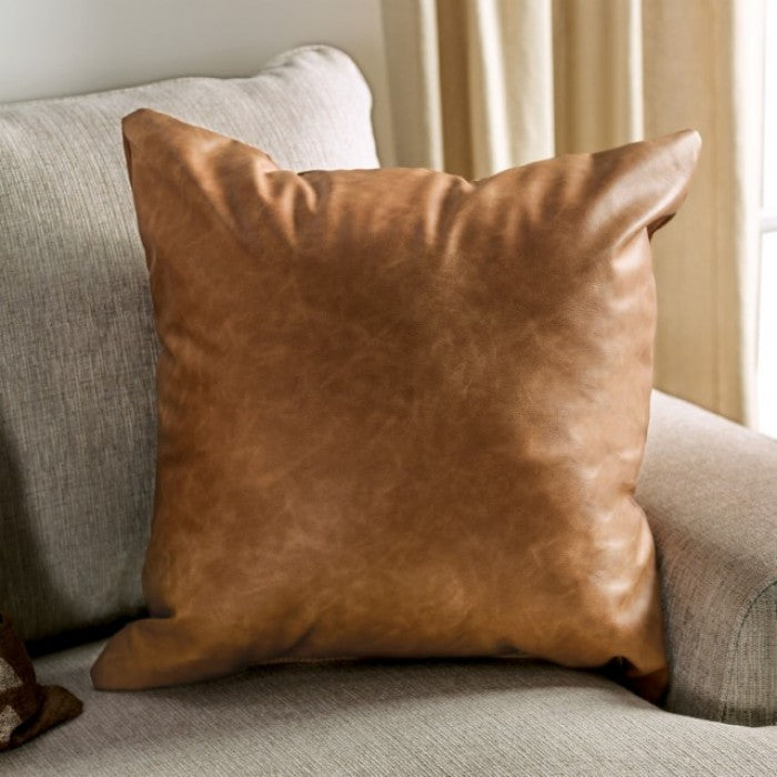 New Meadows Sand/Caramel Sofa by Furniture of America at Eve Furniture