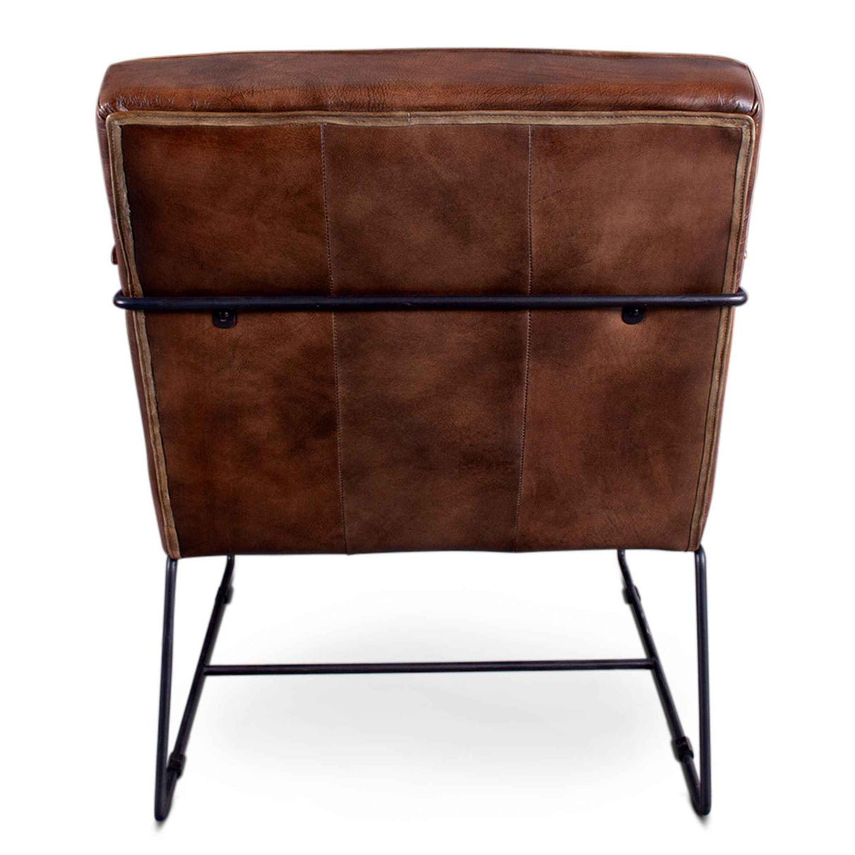 New York Tony Accent Chair in Antique Whiskey Leather by Home Trends & Design at Eve Furniture