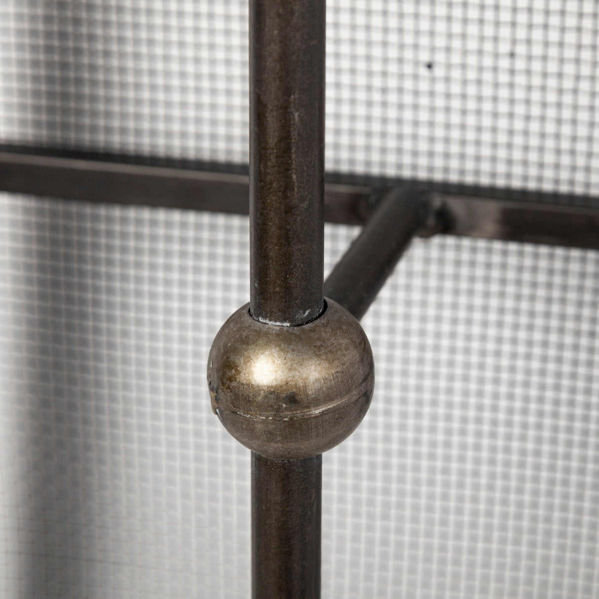 Newcomb Gold/Black Metal Meshed Rectangular Wall Sconce by Mercana at Eve Furniture