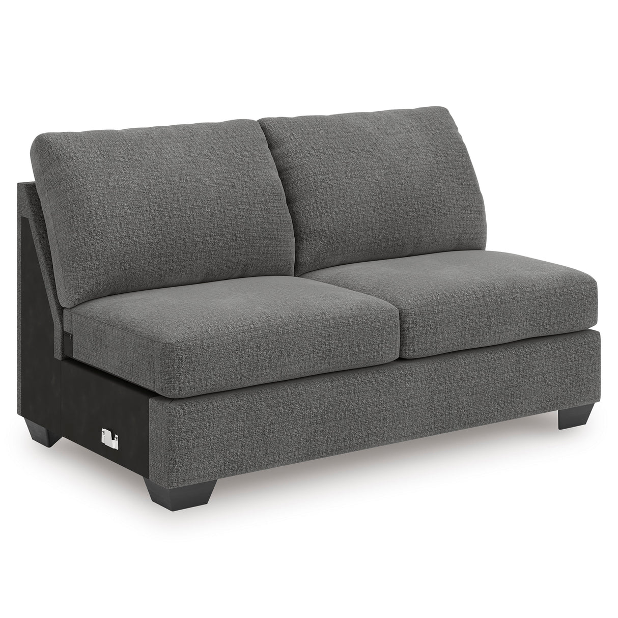 Newellen Greystone 3-Piece Right Arm Facing Sectional by Ashley at Eve Furniture