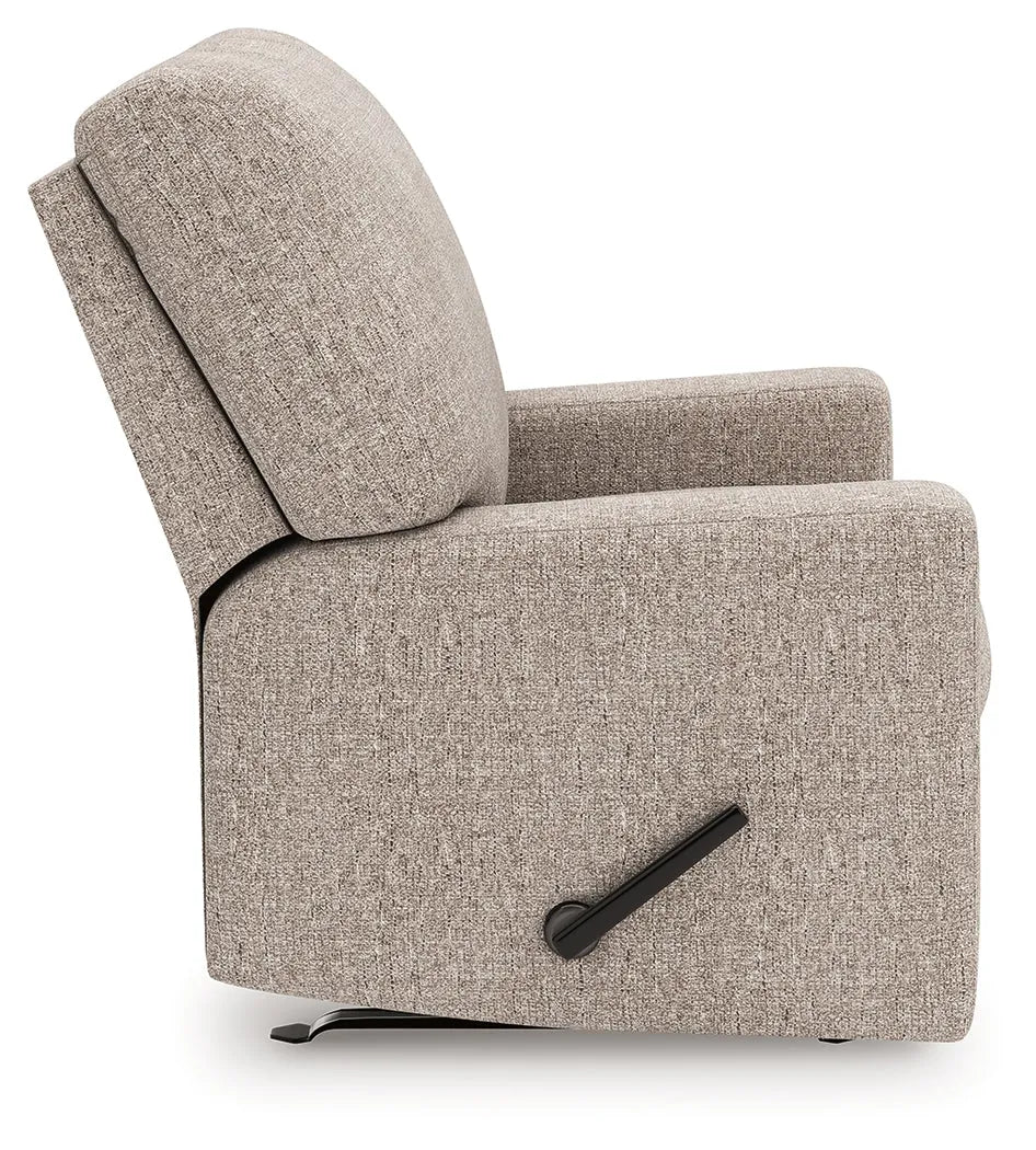 Newellen Hemp Recliner by Ashley at Eve Furniture