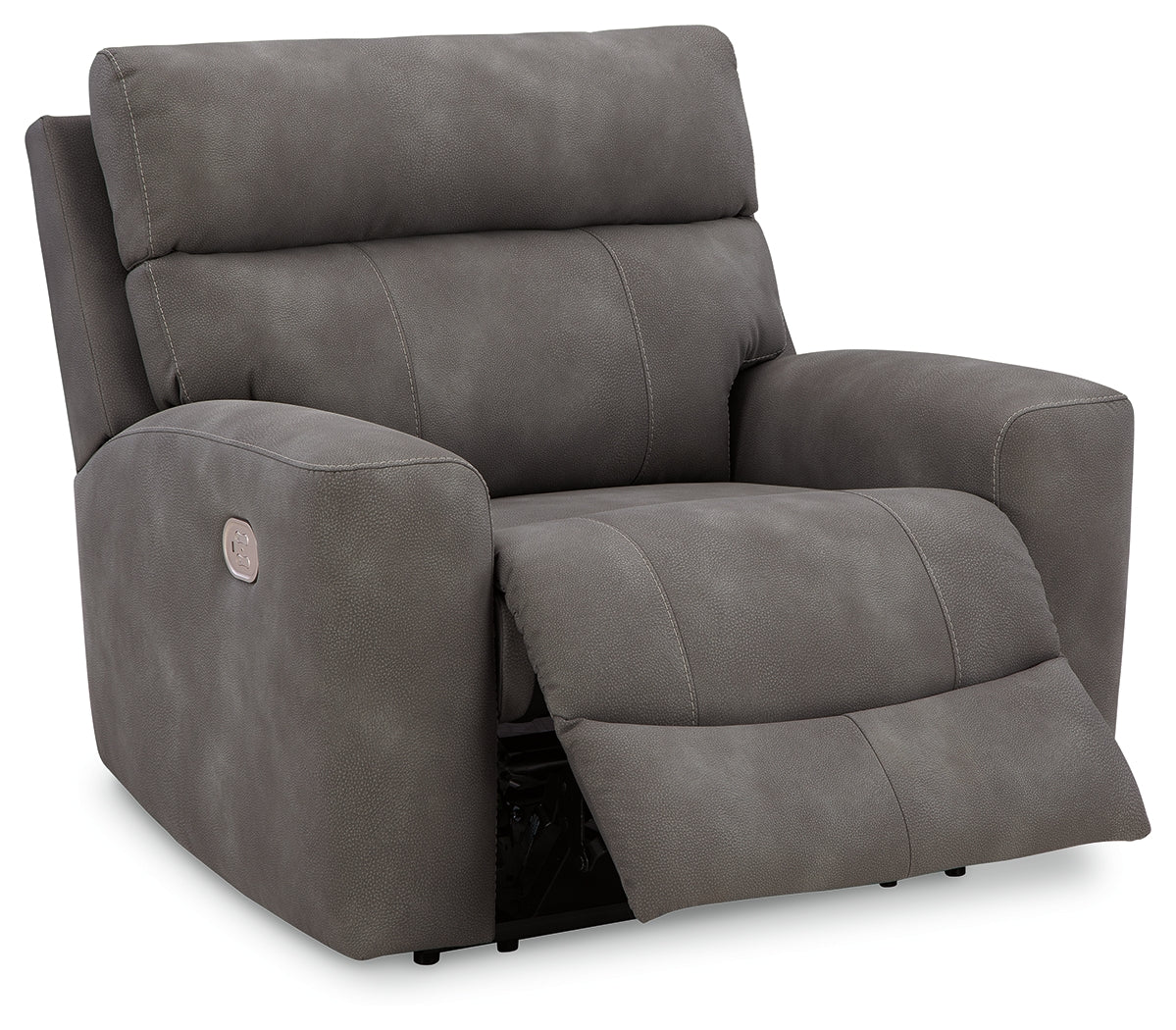 Next-Gen DuraPella Black/Gray Power Reclining Living Room Set by Ashley at Eve Furniture