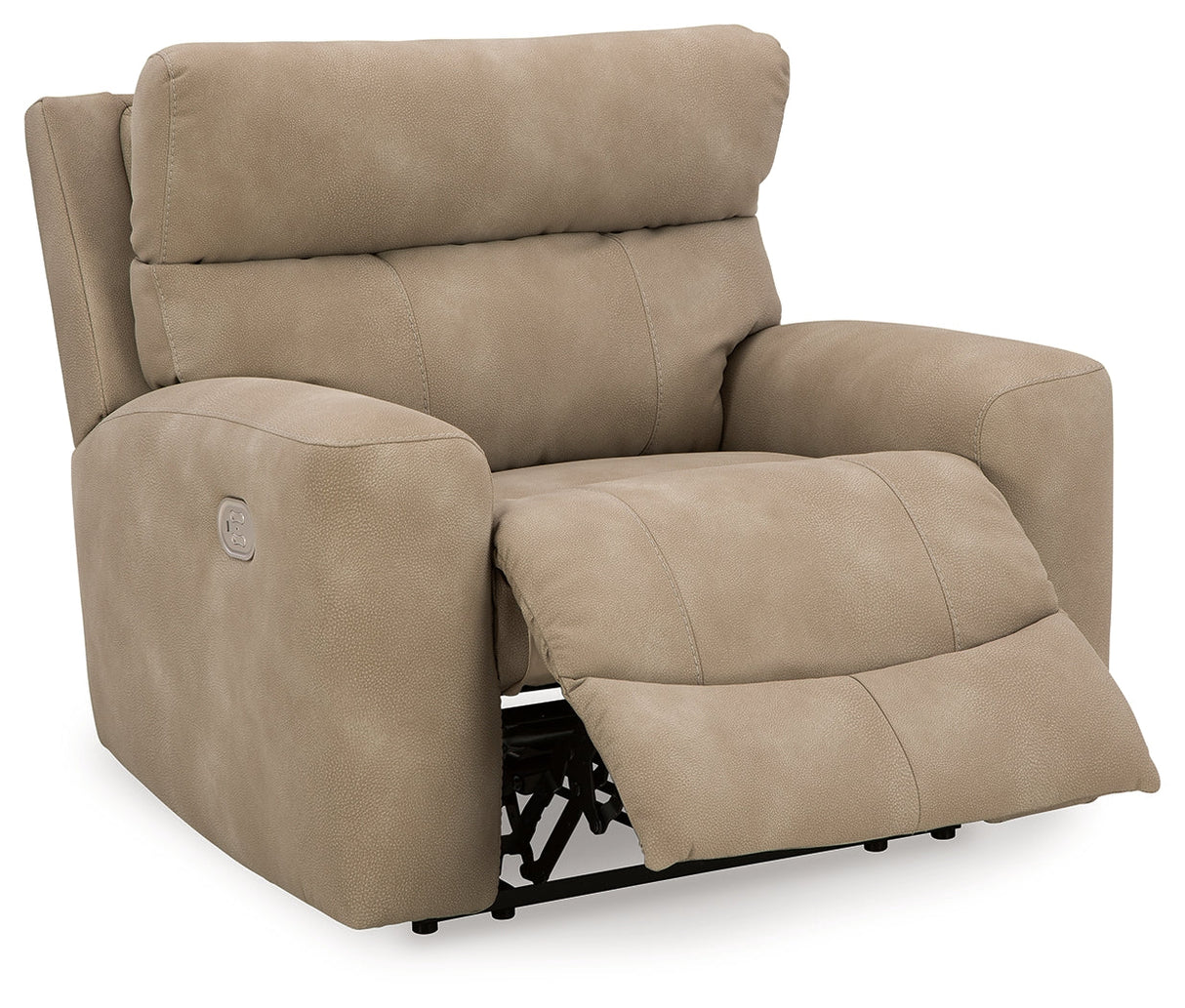 Next-Gen DuraPella Sand Power Recliner by Ashley at Eve Furniture