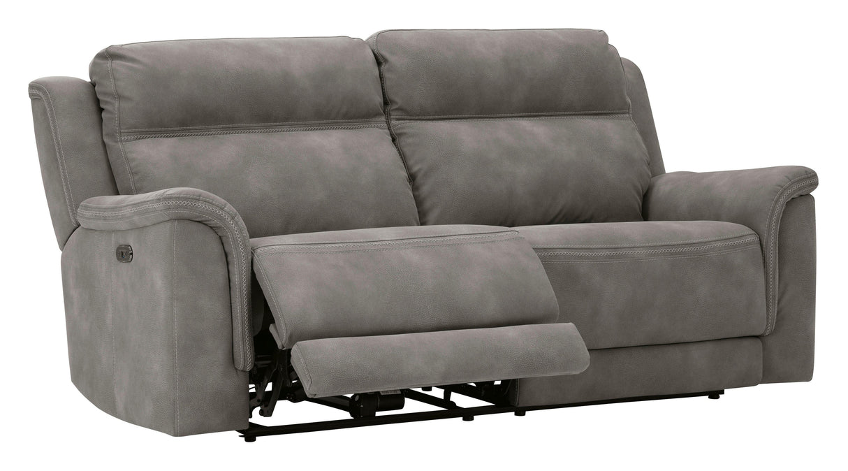 Next-Gen DuraPella Slate Dual Power Reclining Living Room Set by Ashley at Eve Furniture