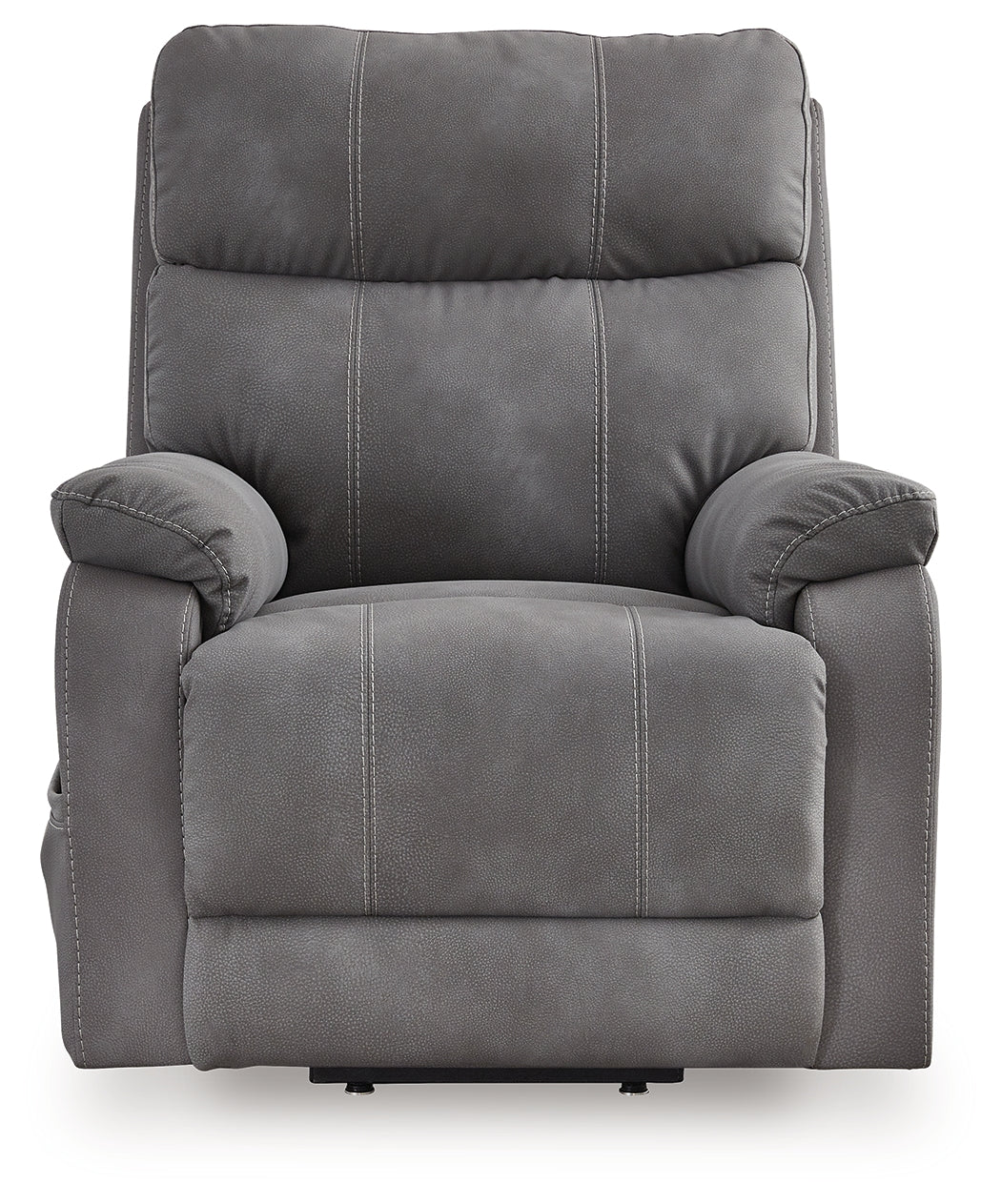 Next-Gen Durapella Slate Power Lift Recliner by ASHLEY FURNITURE at Eve Furniture