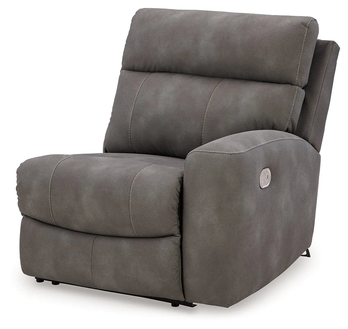 Next-Gen DuraPella Slate Right-Arm Facing Power Recliner by Ashley at Eve Furniture