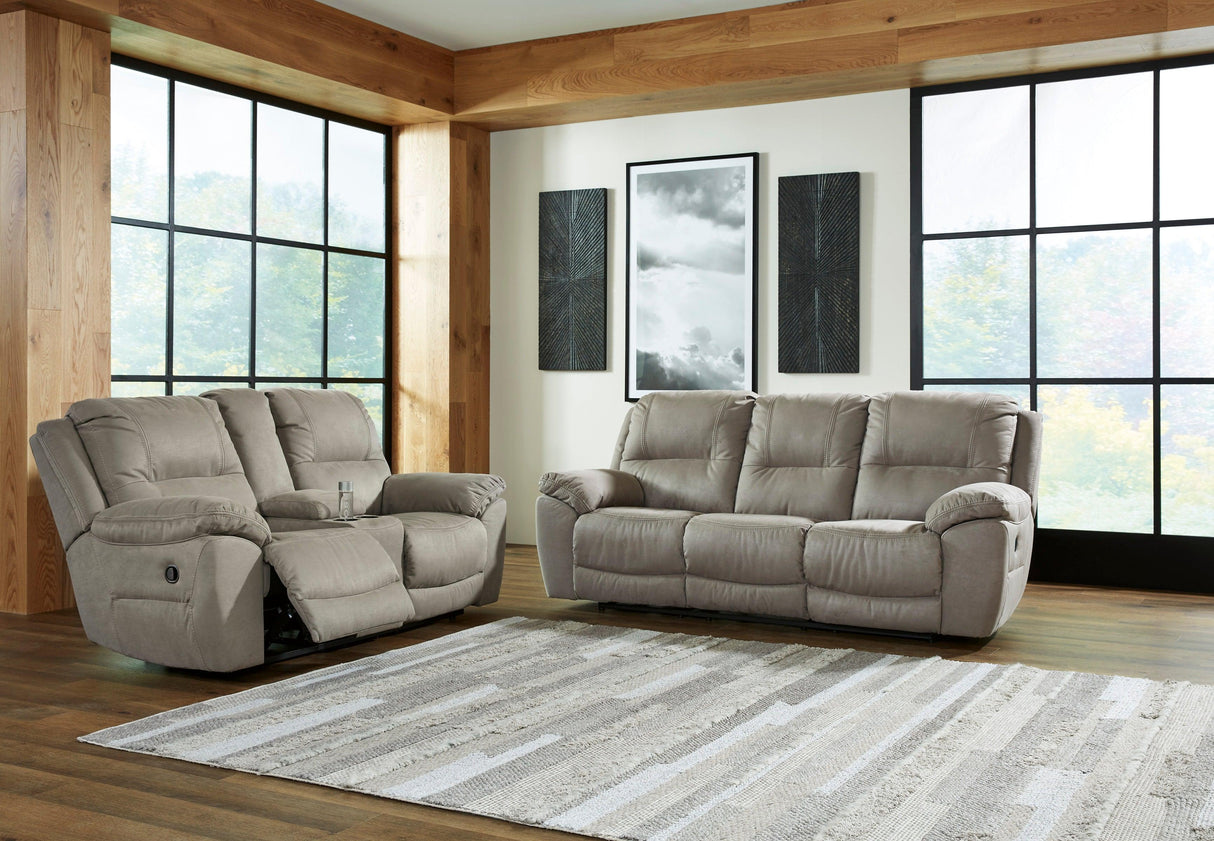 Next-Gen Gaucho Putty Reclining Living Room Set by Ashley at Eve Furniture