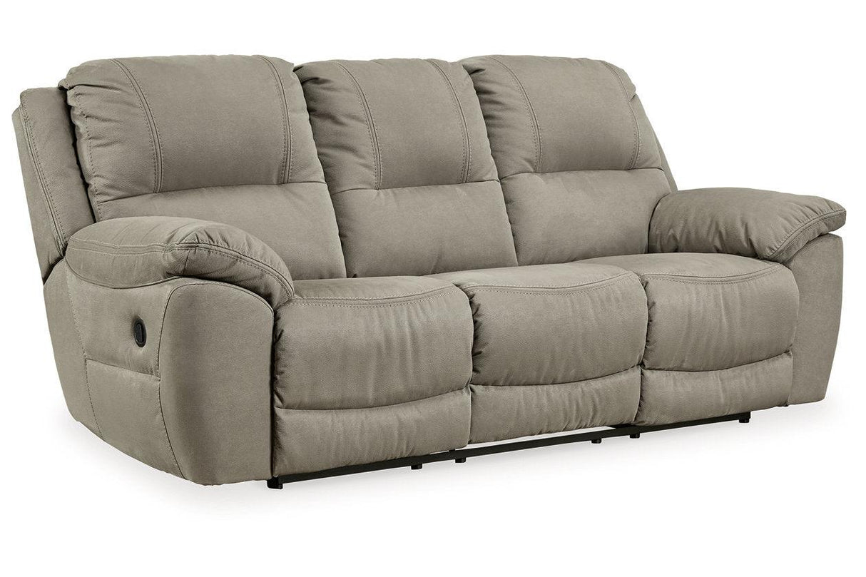 Next-Gen Gaucho Putty Reclining Sofa and Loveseat by Ashley at Eve Furniture