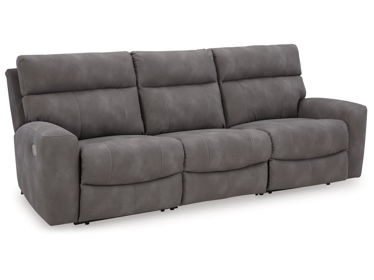 Next-Gen Slate DuraPella Sofa and Loveseat by Ashley at Eve Furniture