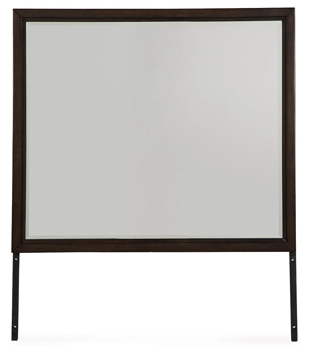 Neymorton Dark Grayish Brown Bedroom Mirror by Ashley at Eve Furniture