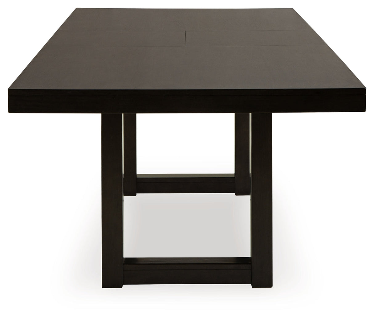 Neymorton Dark Grayish Brown Extendable Dining Room Set by Ashley at Eve Furniture