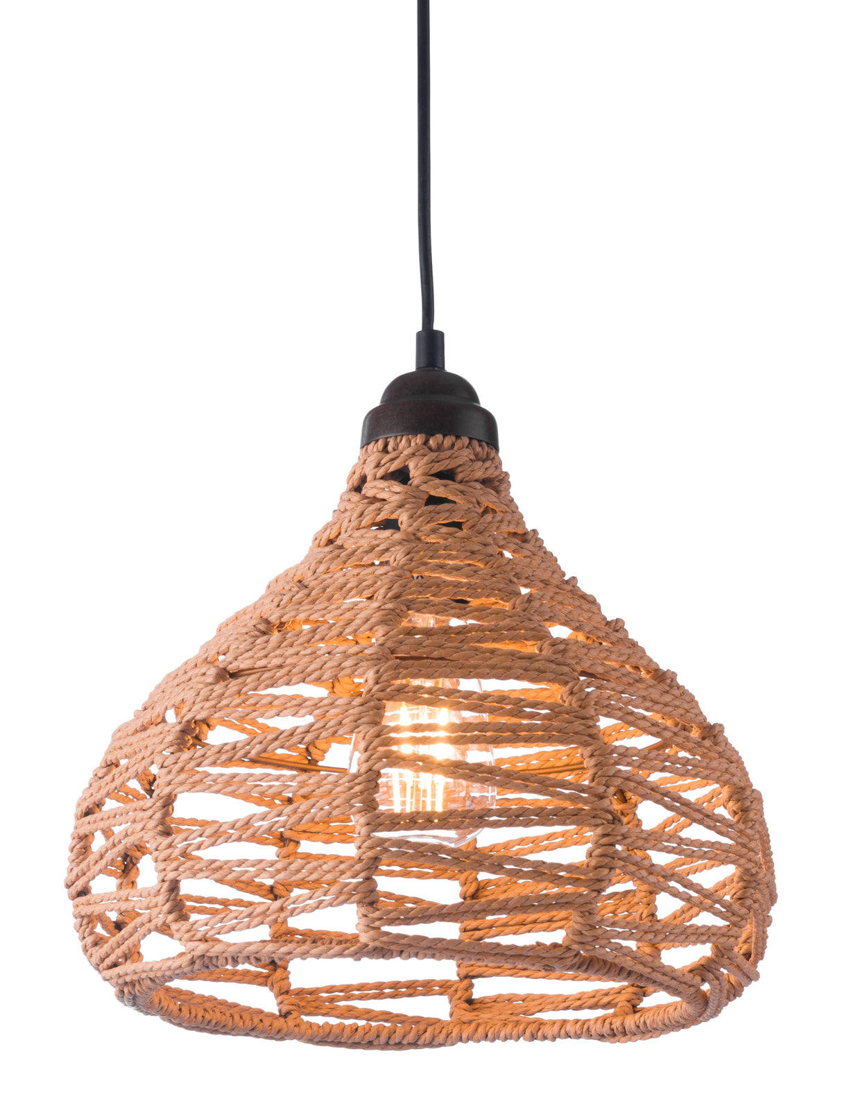 Nezz Natural Ceiling Lamp by Zuomod at Eve Furniture
