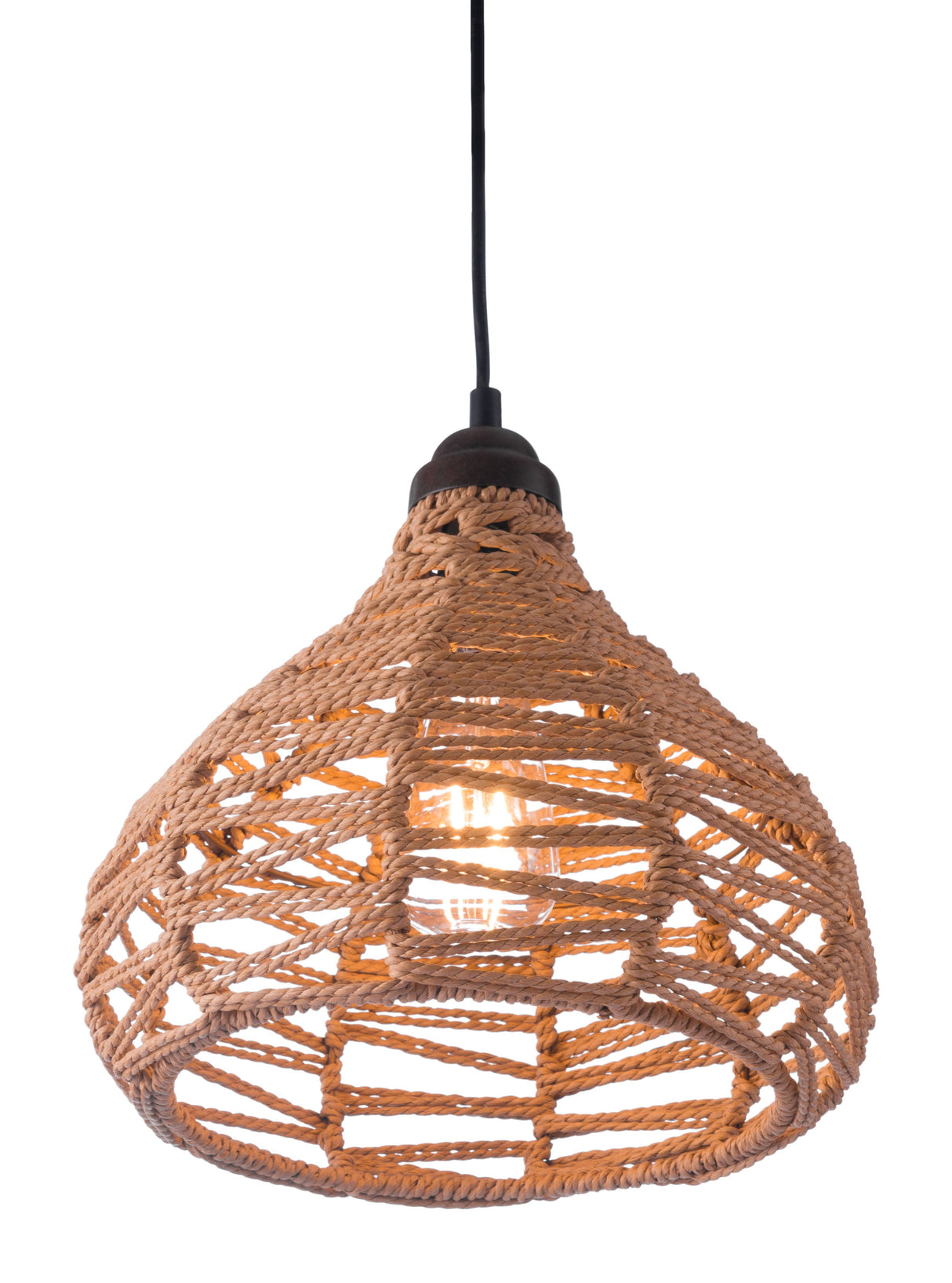 Nezz Natural Ceiling Lamp by Zuomod at Eve Furniture
