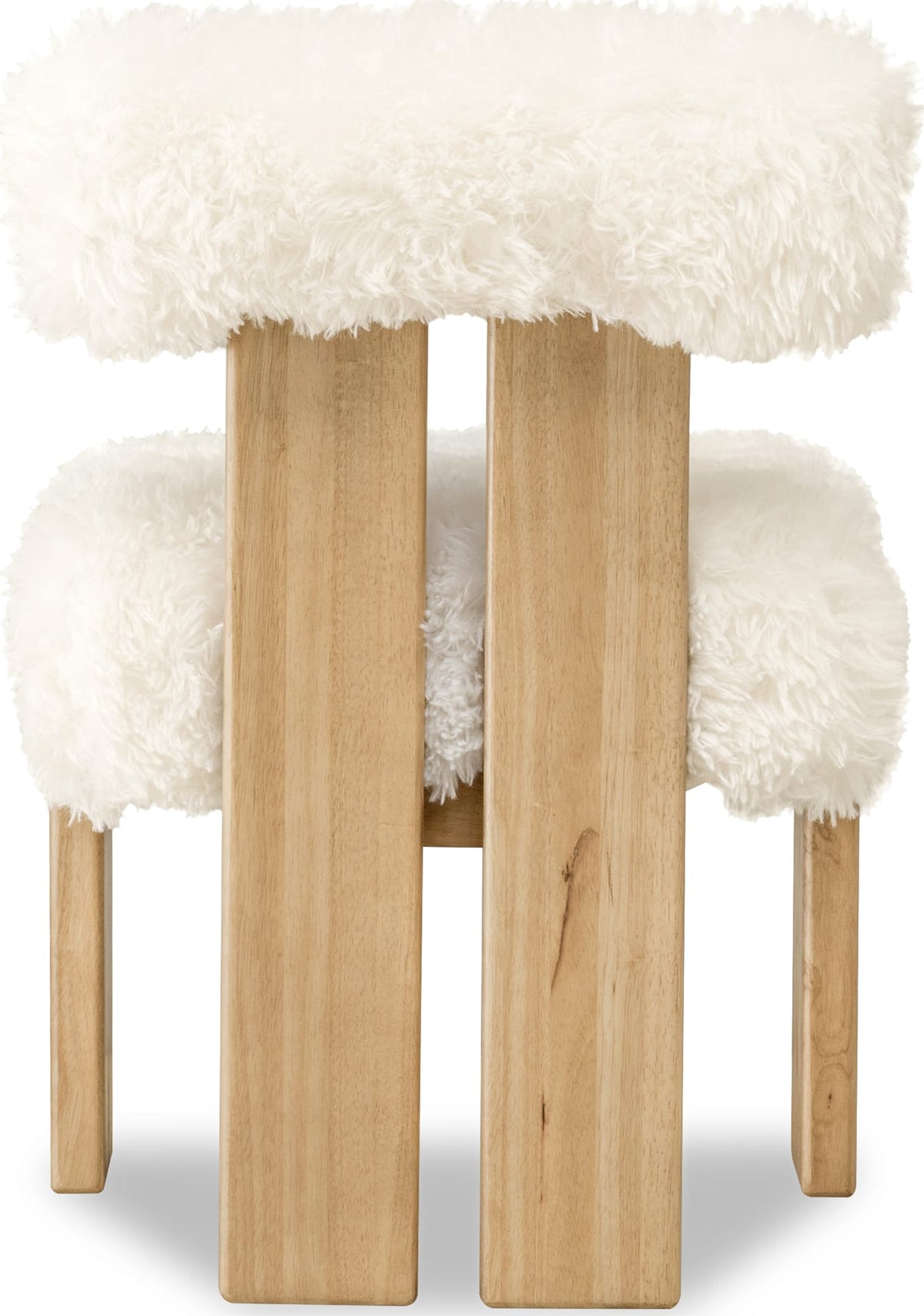 Nia Sheepskin/Lioness Dining Accent Chair (Set of 2) by Modus Furniture at Eve Furniture