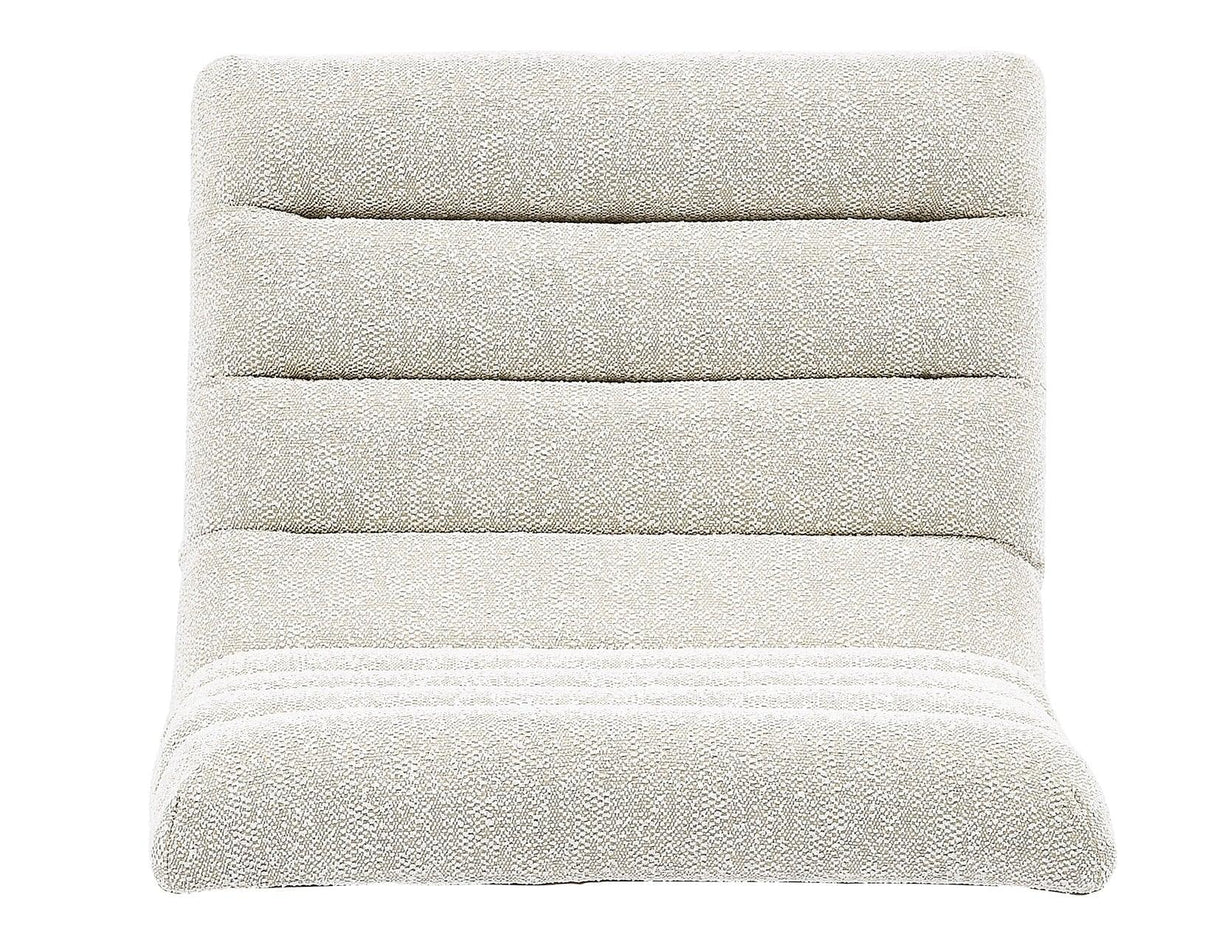 Nicco Side Chair Bucket Seat, Eggshell Fabric by Steve Silver at Eve Furniture