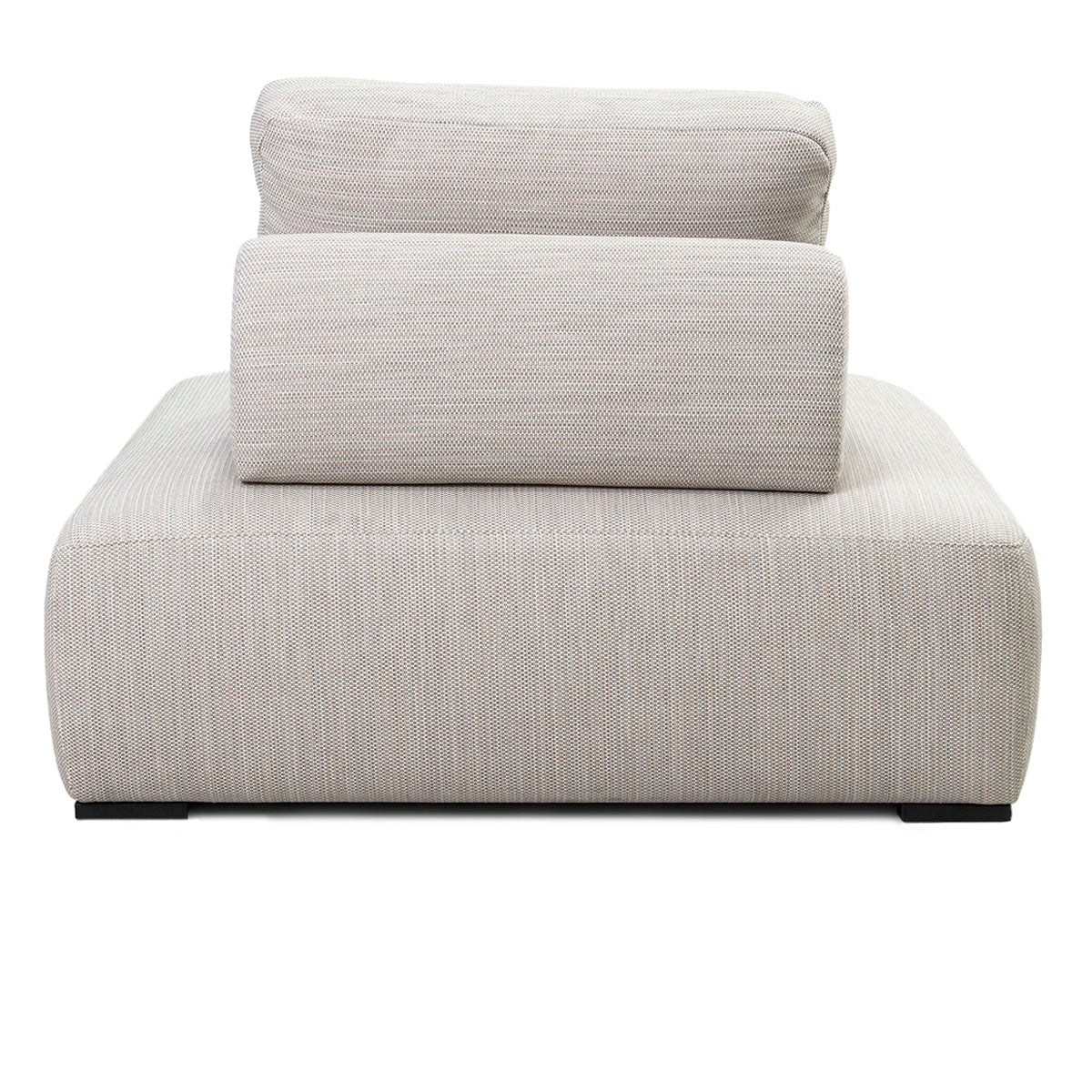 Nico Beige Outdoor Square Lounge Chair by Classic Home at Eve Furniture