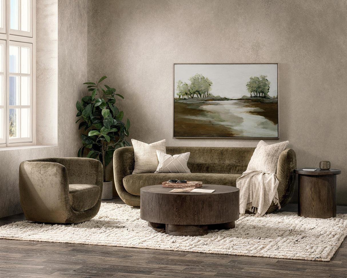 Nico Olive Green Sofa by Classic Home at Eve Furniture
