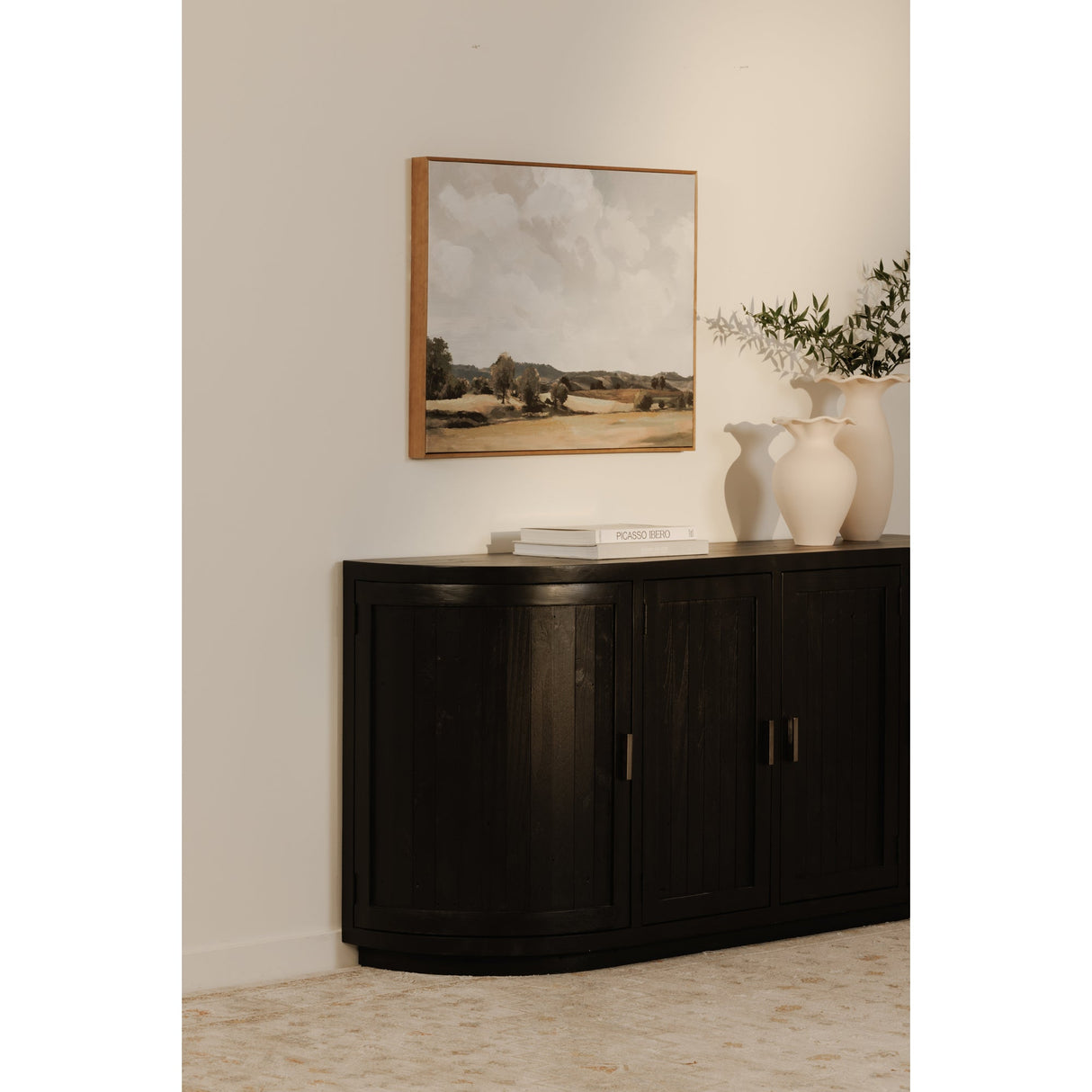 Nicola Black Sideboard by Moe's Home at Eve Furniture