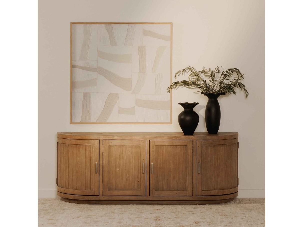 Nicola Natural Media Cabinet by Moe's Home at Eve Furniture