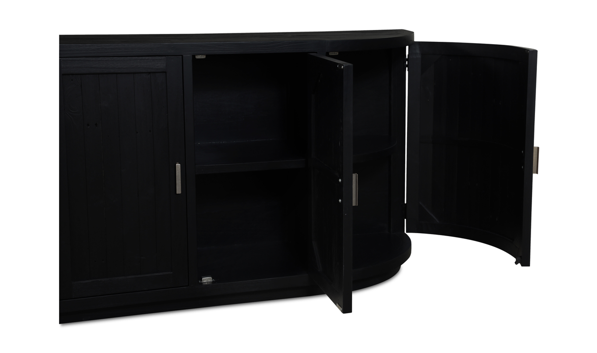 Nicola Sideboard Black by Moe's Home at Eve Furniture