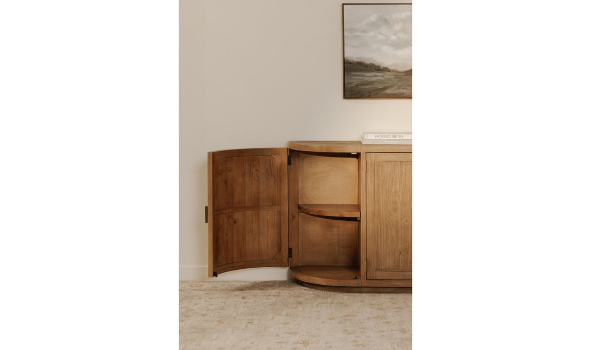 Nicola Sideboard Natural by Moe's Home at Eve Furniture