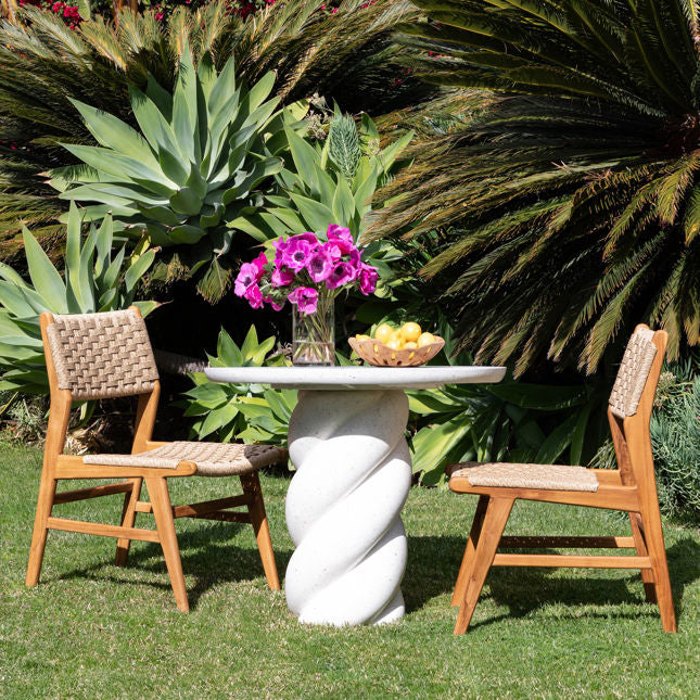 Nidia Outdoor Bistro Table by Dovetail at Eve Furniture