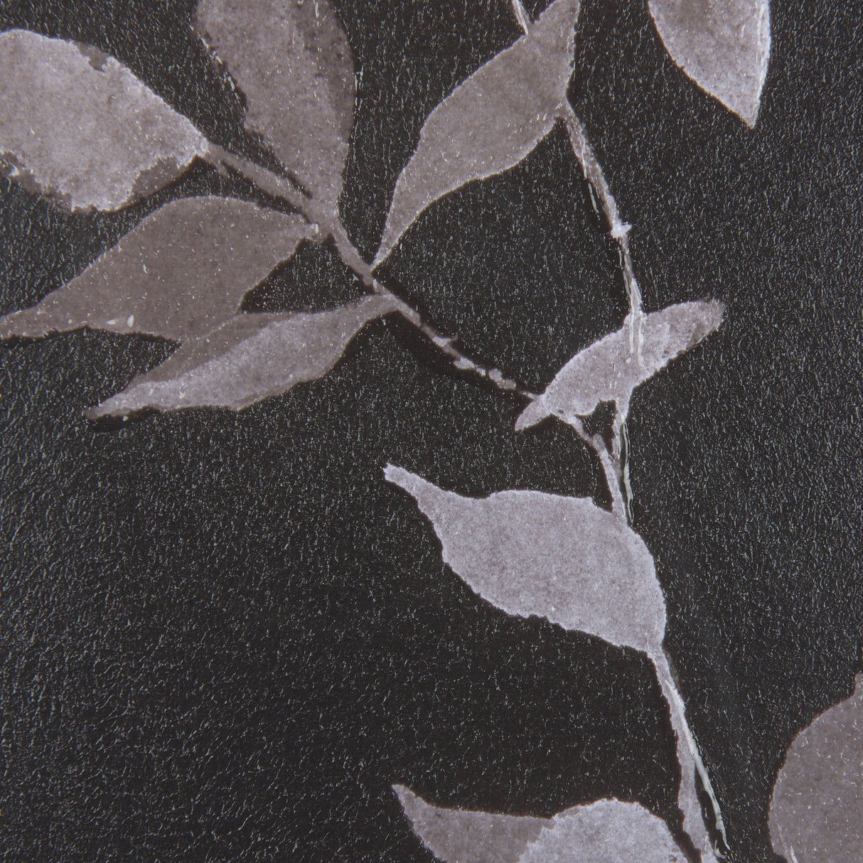 Night Leaves III by Mercana Studio a Hand Embellished Textured Framed Art Print Matted under Glass by Mercana at Eve Furniture