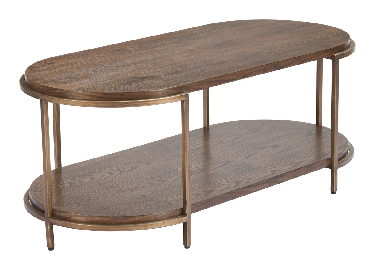 Niju Brown Coffee Table by Zuomod at Eve Furniture