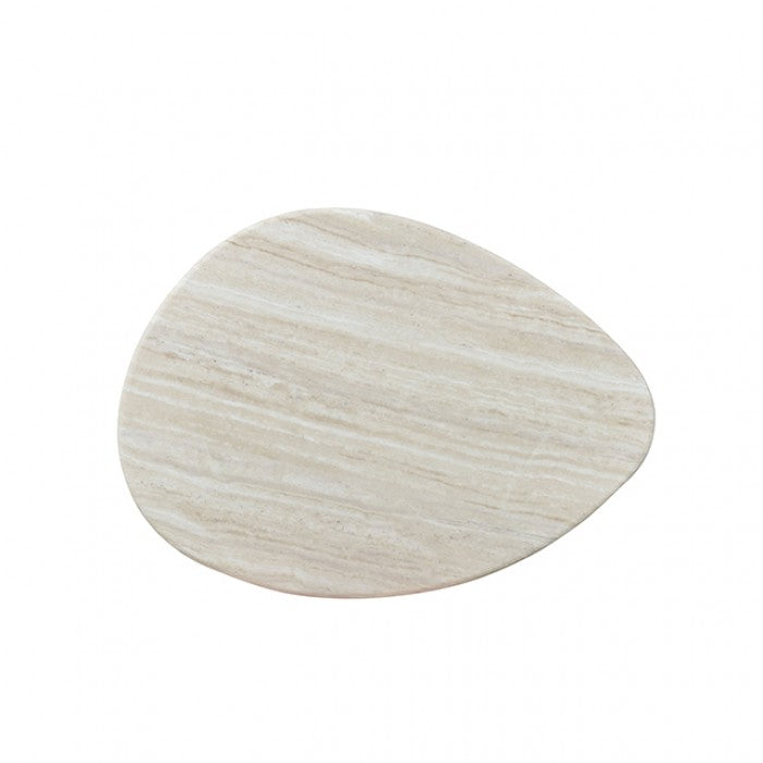 Nikos Dark Walnut End Table by Furniture of America at Eve Furniture