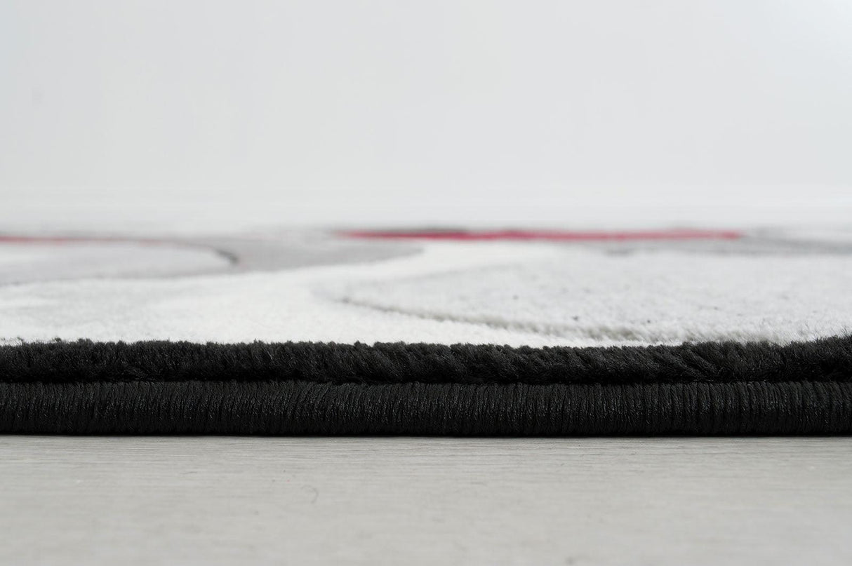 Niksar Red Area Rug by Furniture of America at Eve Furniture