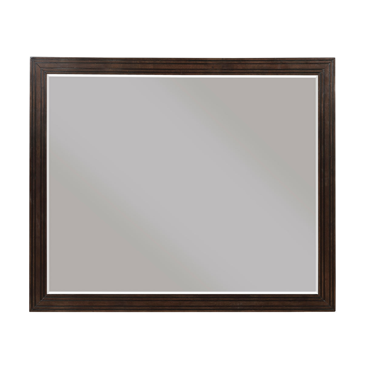 Niles White/Cherry Mirror (Mirror Only) by Homelegance at Eve Furniture