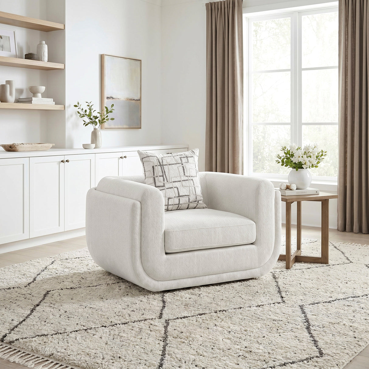Nimbus Beige 2-Piece Living Room Set by Homelegance at Eve Furniture