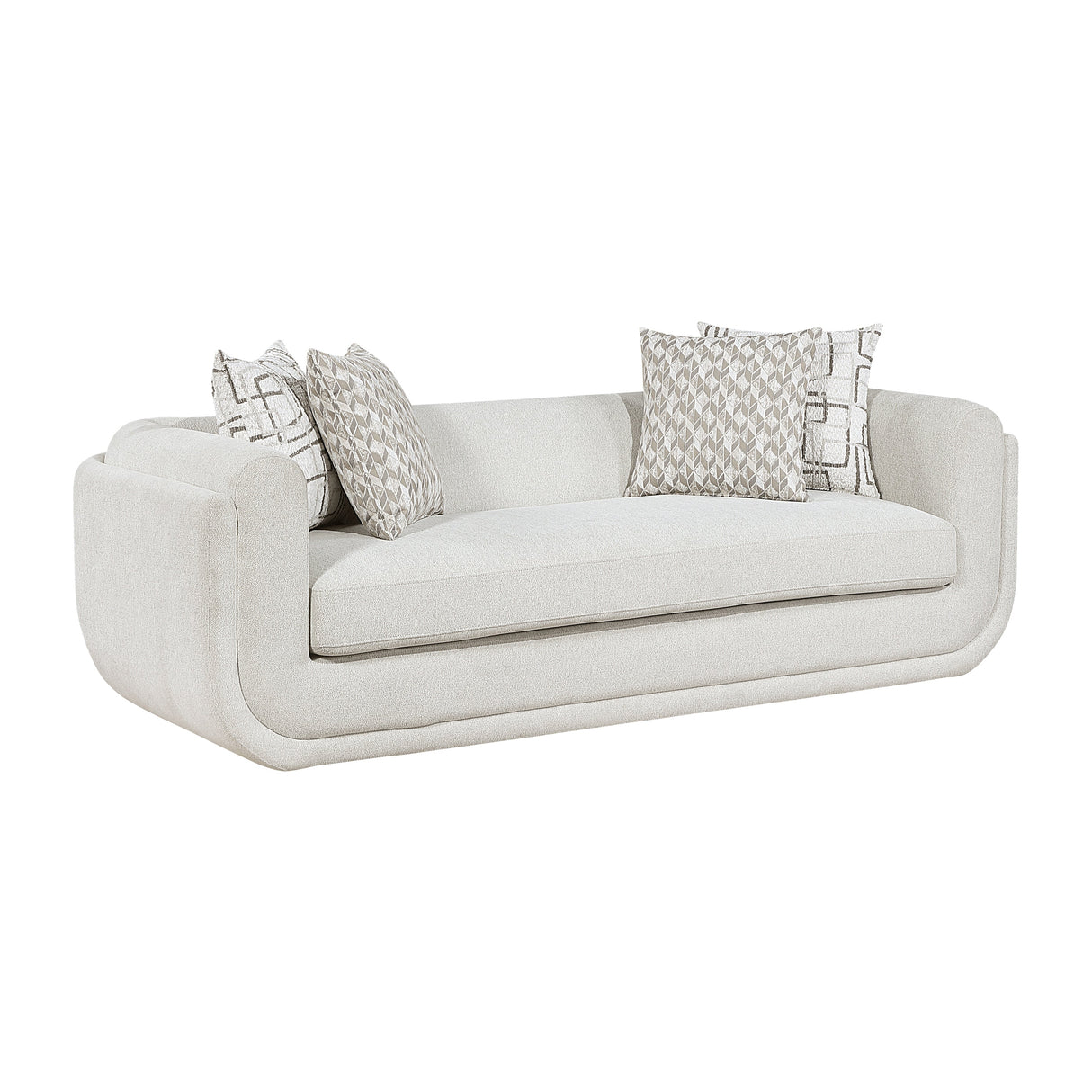 Nimbus Beige Sofa by Homelegance at Eve Furniture