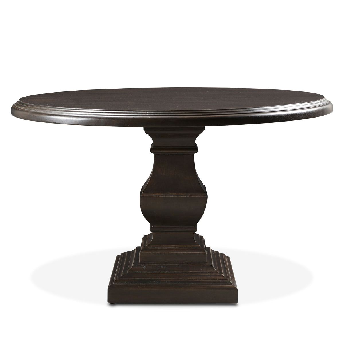 Nimes 48" Round Dining Table in Vintage Brown by Home Trends & Design at Eve Furniture